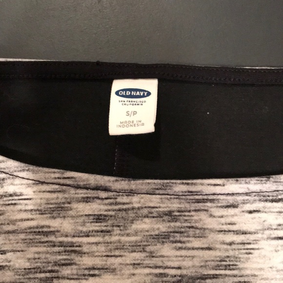 Old Navy Black/Gray Form Fitting Dress - Picture 2 of 2